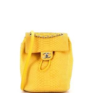Chanel Urban Spirit Backpack Python #253120C33B